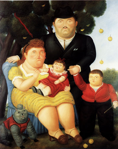 Fernando Botero, Familia (1989)