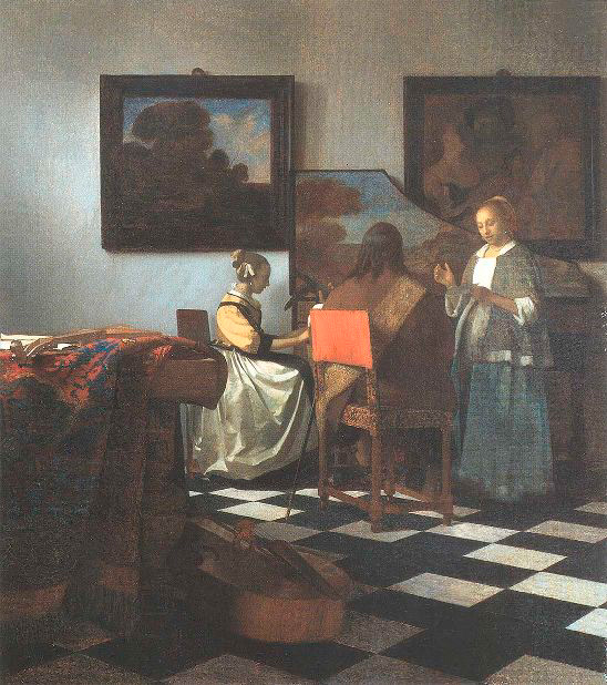 Figure 5a. The Concert by Jan Vermeer
