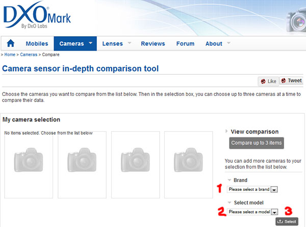 Lenses Database - DXOMARK